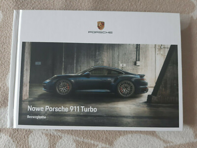 2021 Porsche 911 Turbo & Turbo S Full Hardcover Brochure Prospekt POLISH 116 pgs