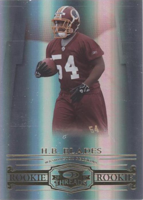 2007 Donruss Threads H.B. Blades #163 - 1 of 2