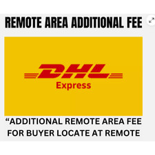DHL Shipping fee For Remote Area