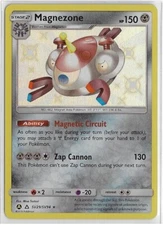 POKEMON S&M - Ultra Prism NM Rare HOLO Alternate Art SHINY VAULT #SV29 MAGNEZONE