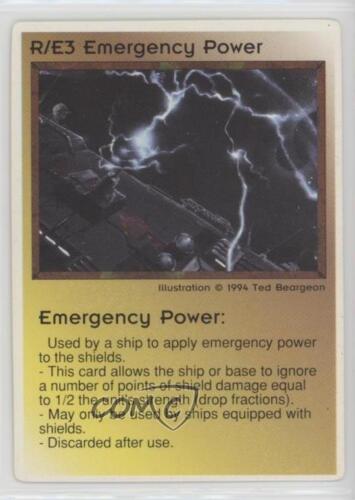 1994 Galactic Empires Trading Card Game Emergency Power #R/E3 05v0 - Picture 1 of 3
