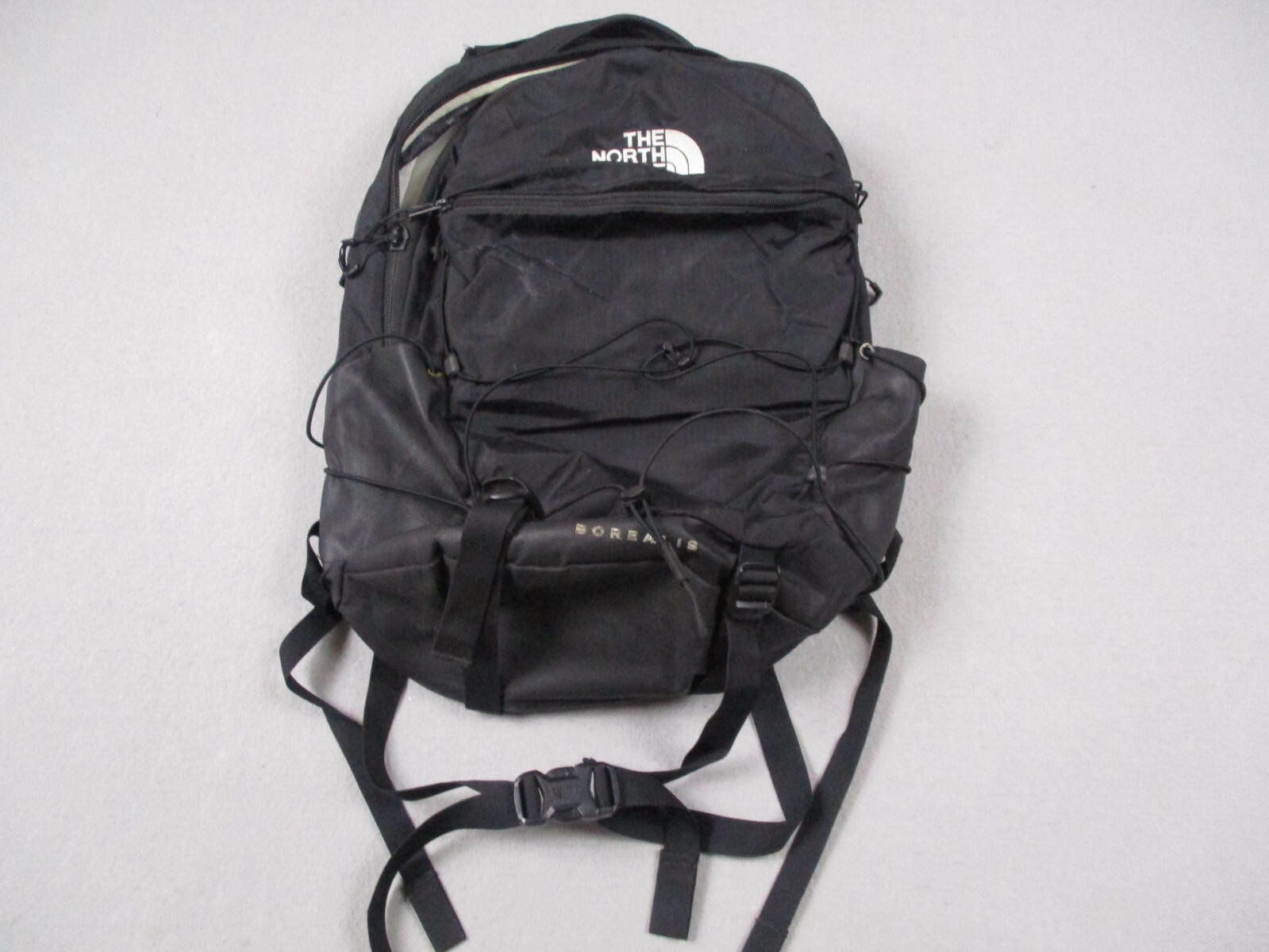 The North Face Backpack Solid Black Laptop Bag Bo… - image 1