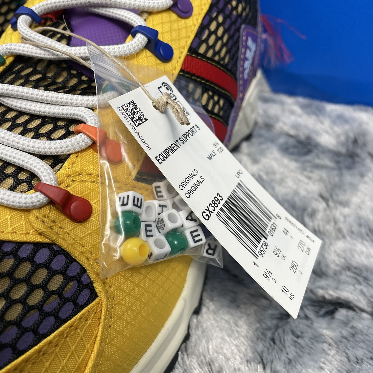 Adidas x Sean Wotherspoon EQT Support 93 Bold Gold/Purple GX3893