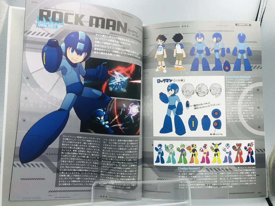 Rockman 11 Gears Of Destiny Production Note Complete Edition Limited Mega Man 11 - Image 2 of 4