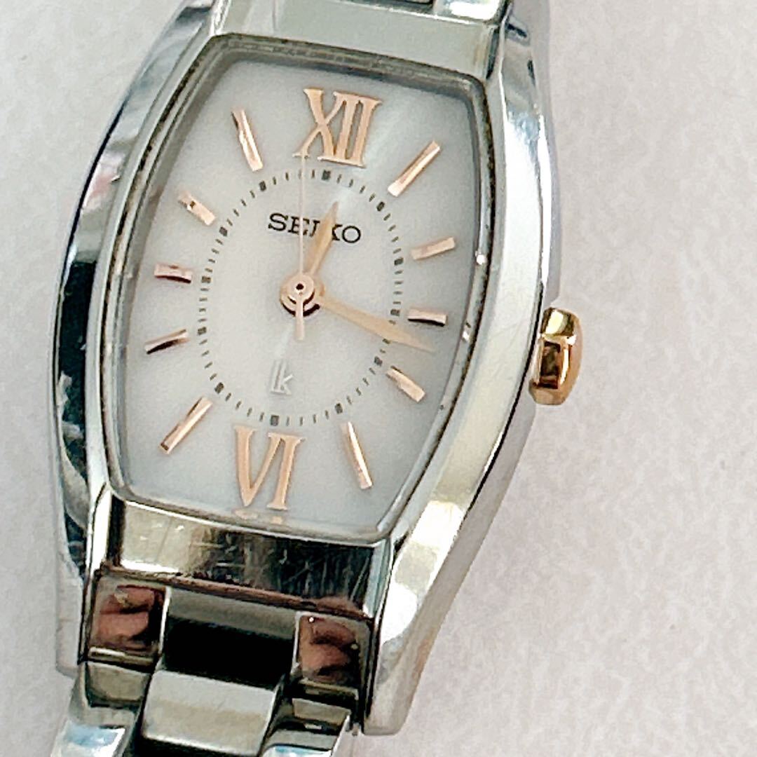 ★ゆき⑦★ Seiko Lukia Solar V117-0Dk0 Analog Solar Women Vintage
