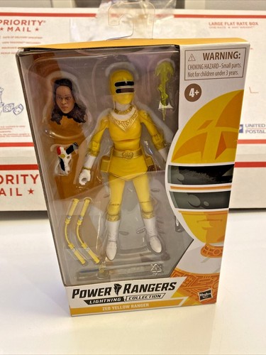 Power Rangers Lightning Collection MMPR Yellow Ranger Actionfigur Hasbro Neu - Bild 8 von 8