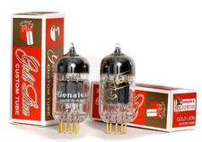 Genalex GOLD LION  ECC82  12AU7 Amplitrex Super Platinum Matched Pair - McIntosh