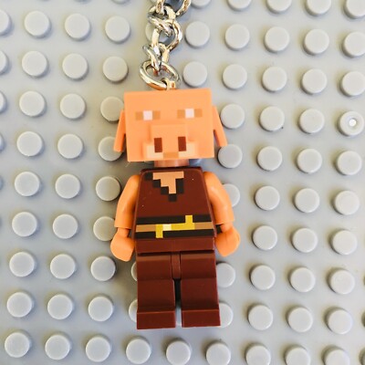 Lego Key Rings Minecraft Lego 854244 Minecraft Pigling Key ring New L-376 | eBay