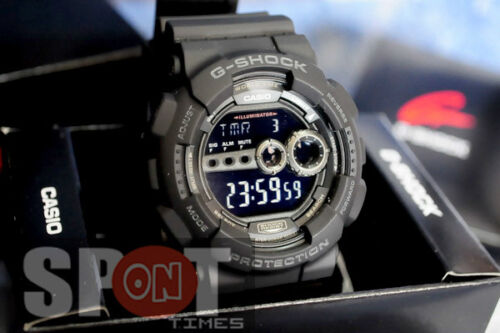 Casio G-Shock XL Ana Digi Black Men's Watch GD-100-1B  GD100 1B  - Picture 1 of 4