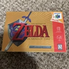 The Legend of Zelda Ocarina Time Gold Collector's Edition N64 Complete in Box