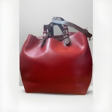Borsa donna Nardelli in pelle rossa