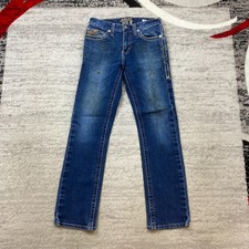 Ariat Jeans 28 Blue M8 Modern Slim Pants Workwear Construction Y2K 28x30 Mens