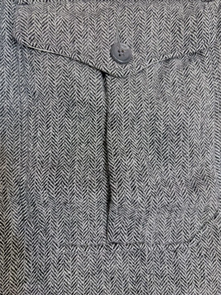 Engineered Garments Wool Herringbone Wide Pants Gray 34 Used JAPAN - Image 3 of 4