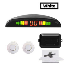 Car Parking Sensor Kit 2 Sensors/4 Sensors 22Mm LED Screen Reverse Radar Sound
