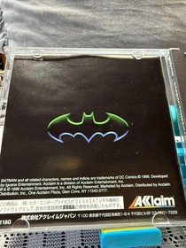 Batman Forever Sega Saturn Action Game with Robin