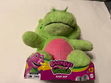 New Fisher Price Barney's World BABY BOP Plush Toy by Mattel 12"