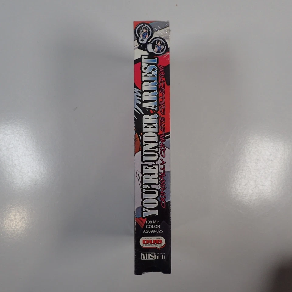 You're Under Arrest Criminally Complete Collection VHS Anime New & Sealed - Image 3 of 4