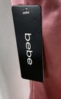 bebe Women's Rose Pink Satin Lace Trim 90s Style Slip Dress Size M NWT — photo 4