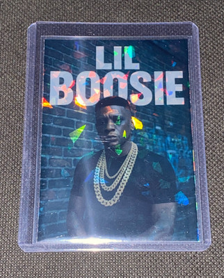 Lil Boosie Badazz Custom Rap Holofoil Refractor Card Memorabilia Hip Hop
