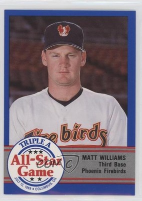 1989 ProCards Triple A All-Star Game Matt Williams #AAA-51 0b3