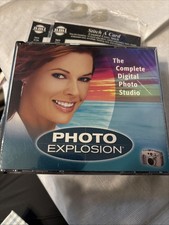 Photo Explosion Deluxe Computer Software Version 3 For Windows 2000 XP Vista NEW