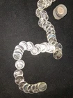 1964 -p 90% Silver Dimes Roll 48 Roosevelt Dimes, BU Brilliant Uncirculated