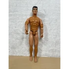 1994 Hasbro GI Joe / Action Man 12" Scar Face Brown Hair Blue Eyes Nude