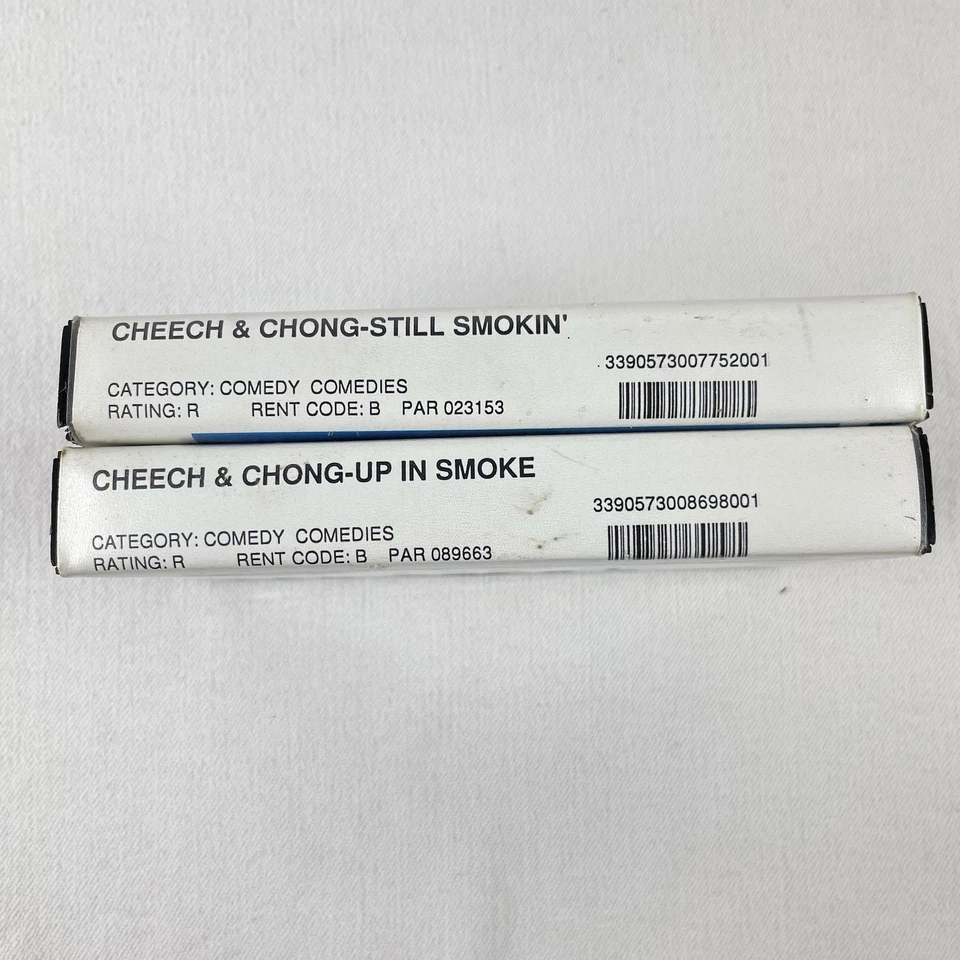 Cheech & Chong Up in Smoke and Still Smokin' (VHS) Blockbuster Clamshell Rental - Image 3 of 4