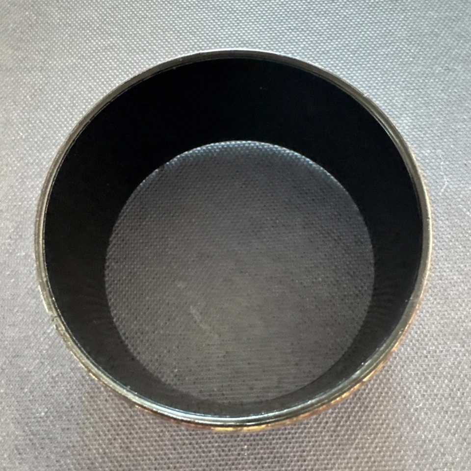 Pulsera Brazalete Premier Designs Plástico Marrón Oro Peso Ligero Foto 3 de 4