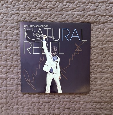 Richard Ashcroft Signed Ltd Edition Vinyl LP Natural Rebel /Oasis