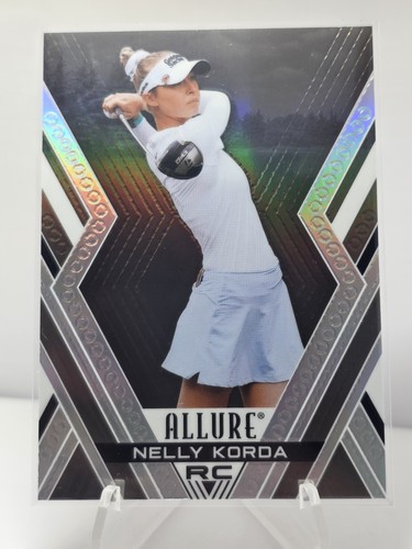 Nelly Korda [Black Rainbow] #41 2026 Upper Deck Allure card