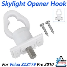 For Pre 2010 VELUX ZZZ 179 Skylight Replacement Opener Hook W/ Screws 3D Printed