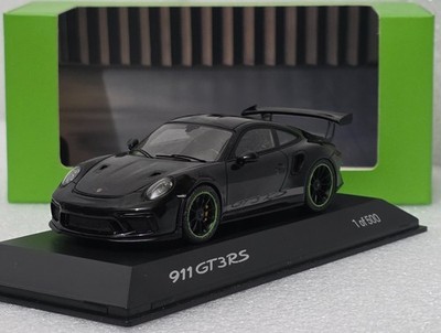 Porsche 911 (991) GT3 RS Weissach Pack 2018 Black 1:43 Spark WAX