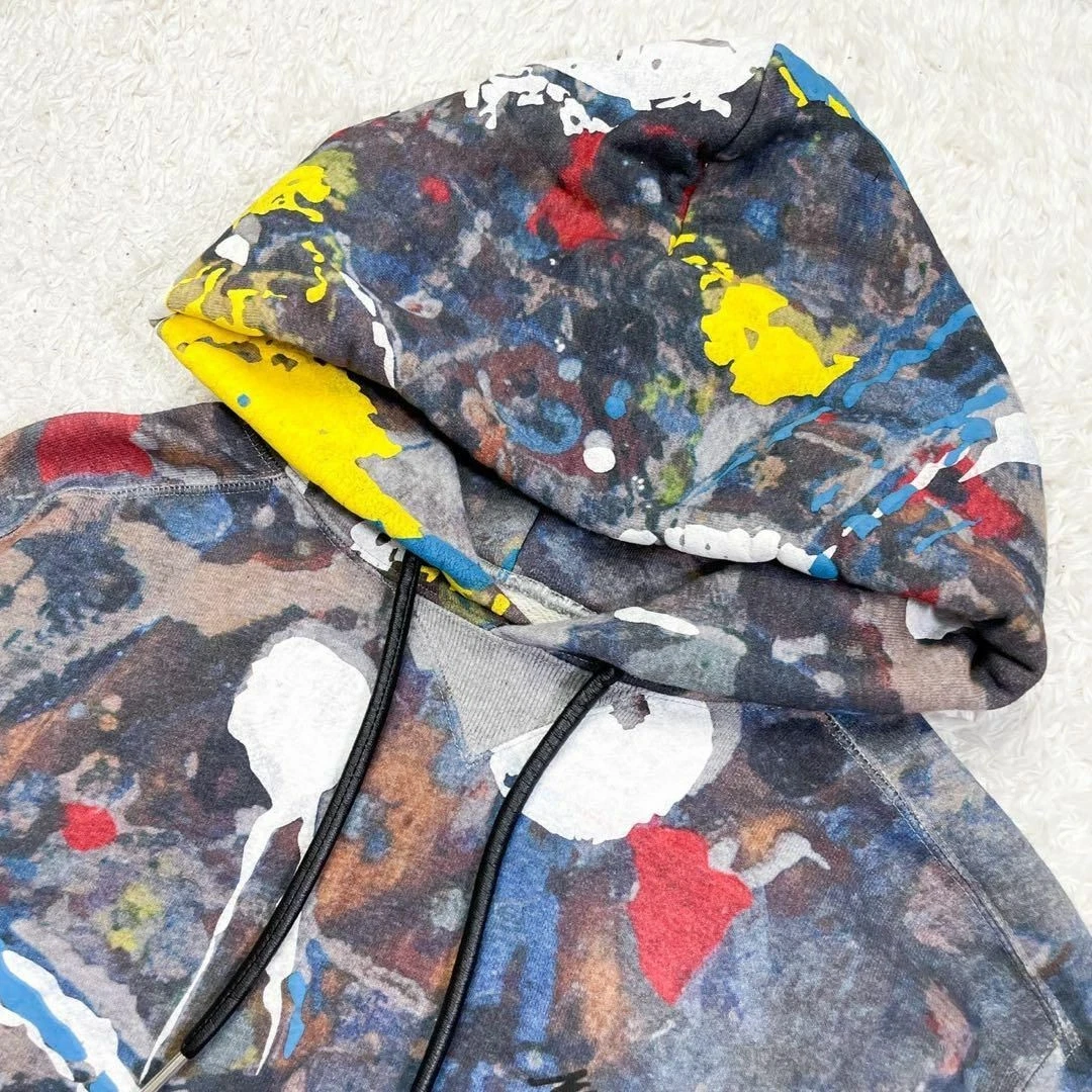 Felpa con cappuccio Grade Sacai Jackson Pollock Studio