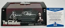 James Caan Signed The Godfather 1941 Lincoln 1:43 Scale Diecast Car Beckett COA