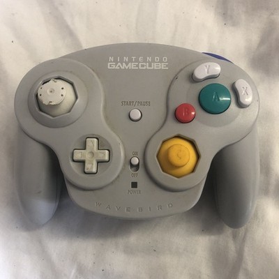 Nintendo Gamecube OEM Wavebird Wireless Controller DOL-004 No Dongle NOT TESTED