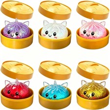 Unicorn Squishy Fidget Toy Glitter Sensory Squeeze Ball Anxiety Stress Relief US