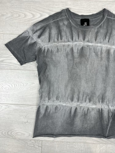 T-shirt Thom Krom Avante Garde grigio acido cotone leggero taglia M uomo - Foto 3 di 13