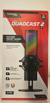 HyperX Quadcast 2 S RGB USB Condenser Gaming Microphone