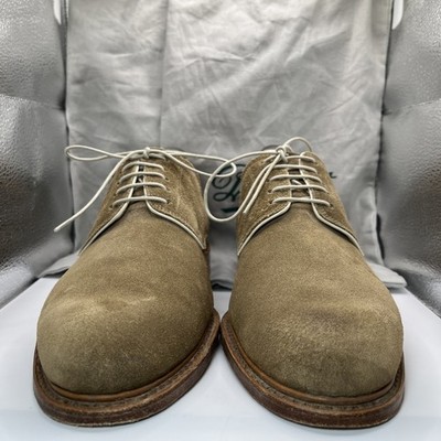 Paraboot Arles Suede Dress Derby Shoes Made in France EUC w  display picture 3