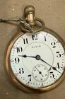 Antique Elgin open face B.W. Raymond pocket watch
