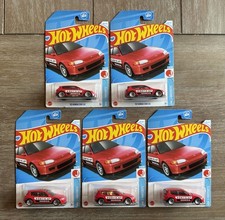 Hot Wheels 92 Honda Civic EG Lot Of Five New