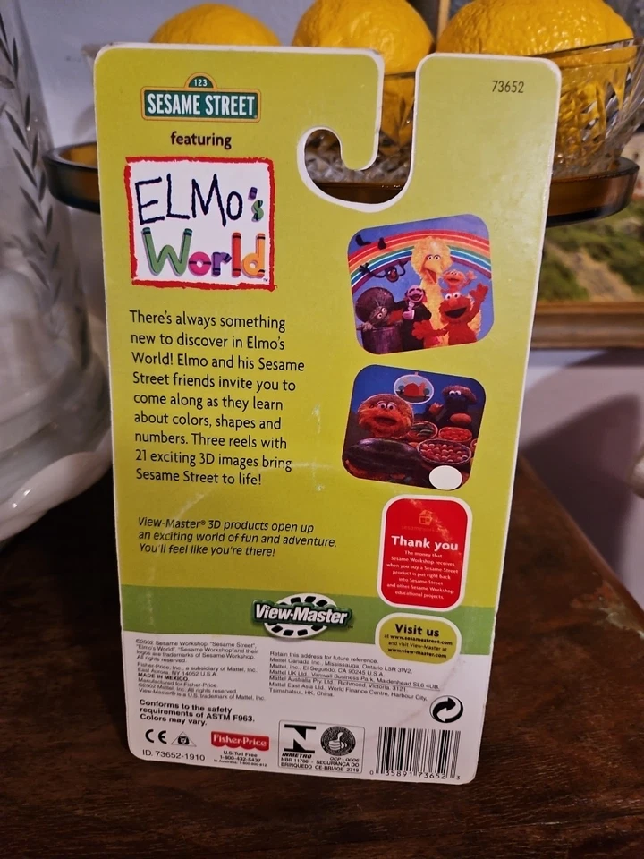 Plaza Sésamo con Elmo’s World View-Master Learning con Elmo Viewmaster Foto 2 de 2