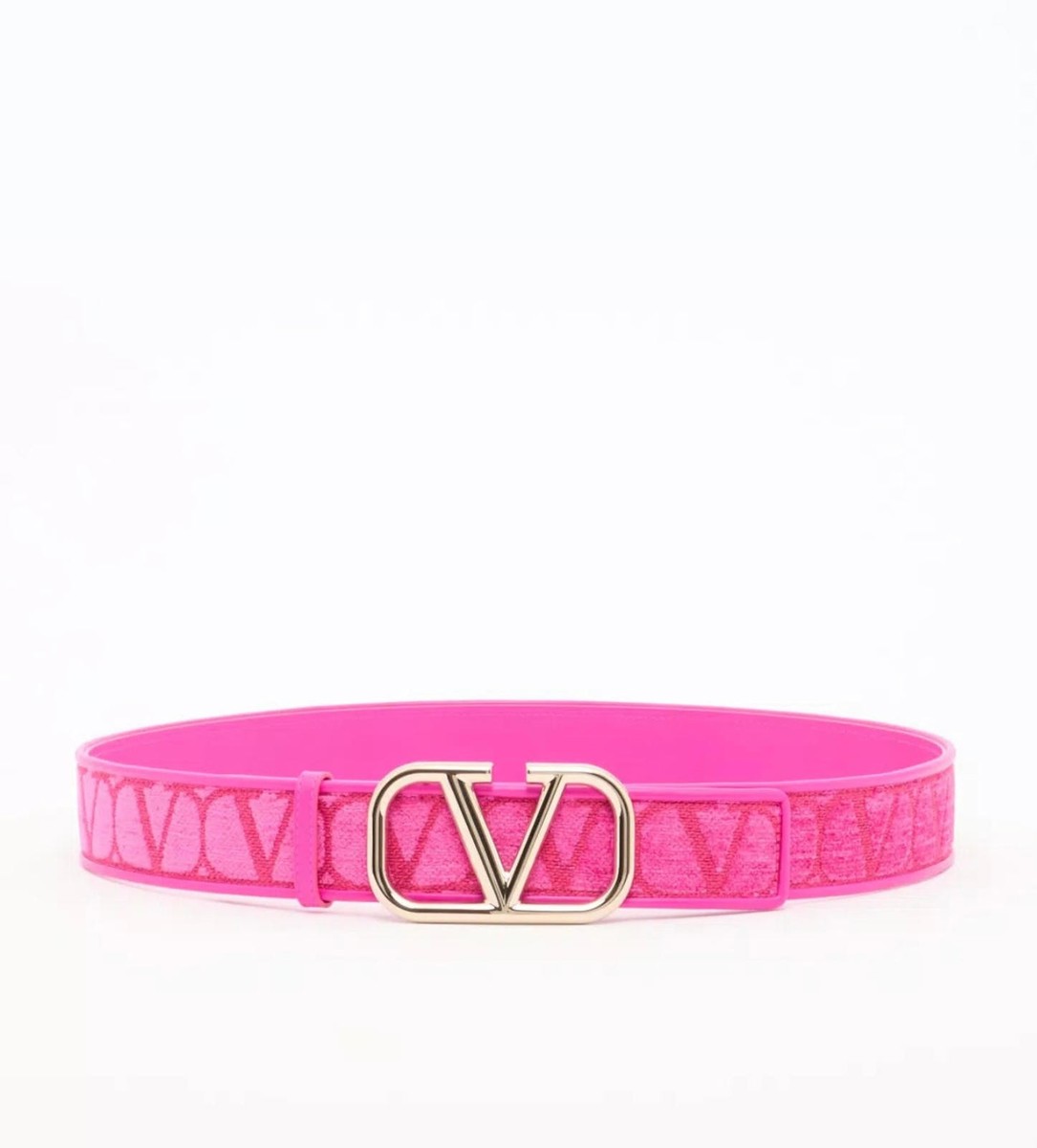 Valentino Toile Iconographe Fabric Belt (Please check  display picture 2