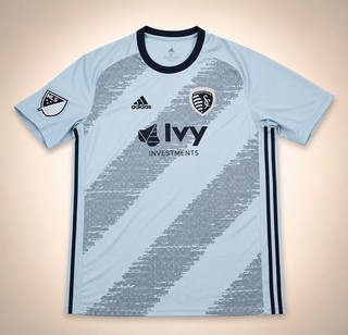 Adidas Sporting Kansas City Original Jersey 2020 MLS PATCH Size XL