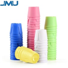 100pcs/box Dental Disposable Dappen Dish Plastic Mixing Bowls Cup Assorted Color