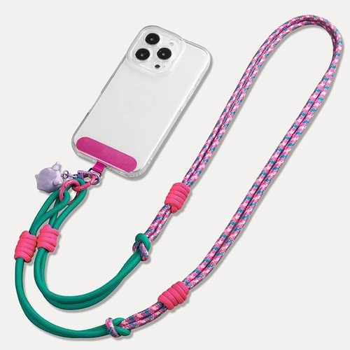 Long Phone Strap Lanyard With Patch Mobile Phone Straps New Phone Lanyards - Photo 5 sur 19