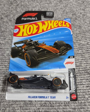 Hot Wheels 2024 Formula 1 McLaren F1 Team 1:64 Diecast Black/Orange
