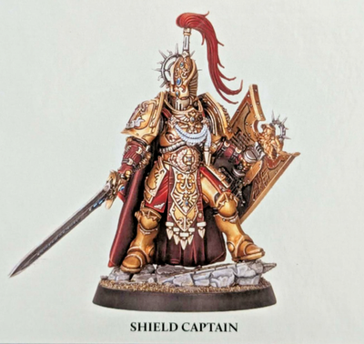 ウォーハンマー　LEGIO CUSTODS BATTLE GROUP Legion Custodes Battle Group - Shield Captain - Warhammer 40K