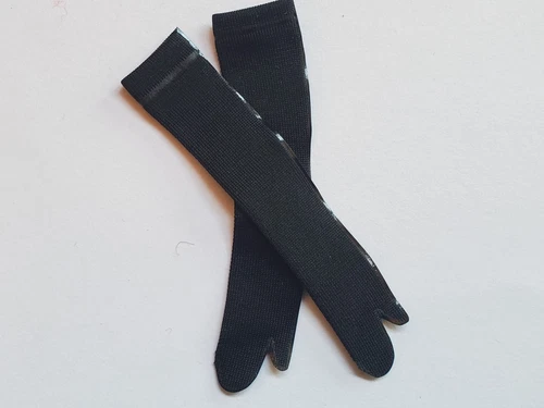 Vintage BARBIE TAMMY Doll Sized Long Formal Black Gloves